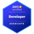 AWS Certified Developer Associate certification badge