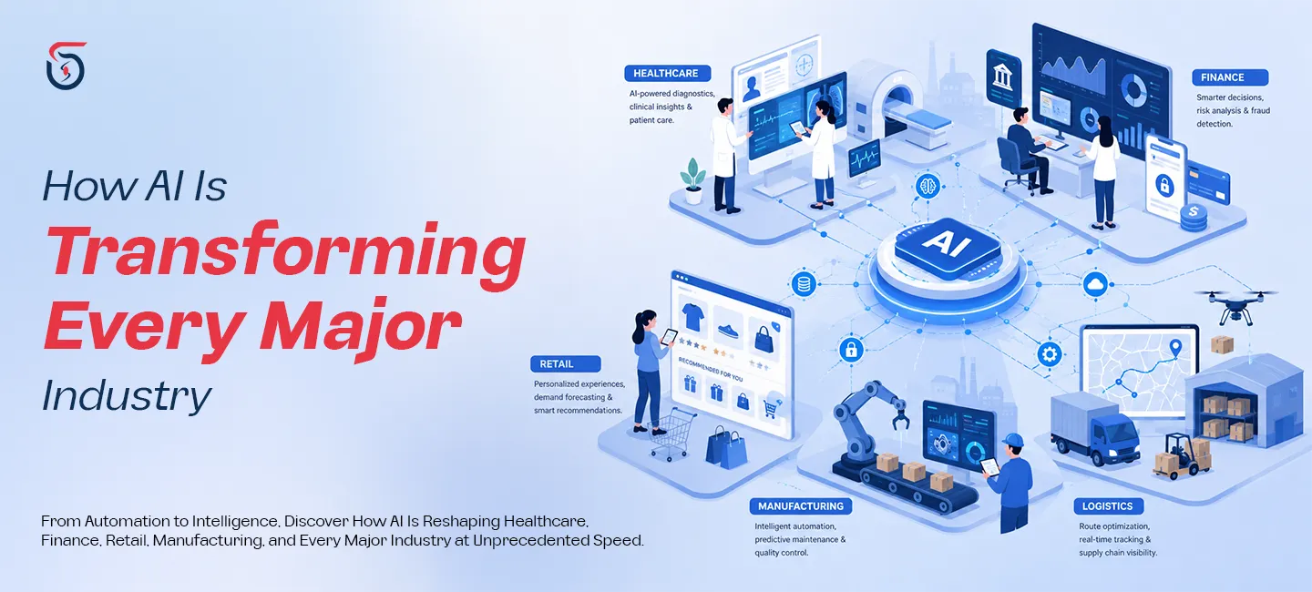 Artificial intelligence transforming modern industries
