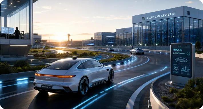 Connected transportation network improving mobility efficiency