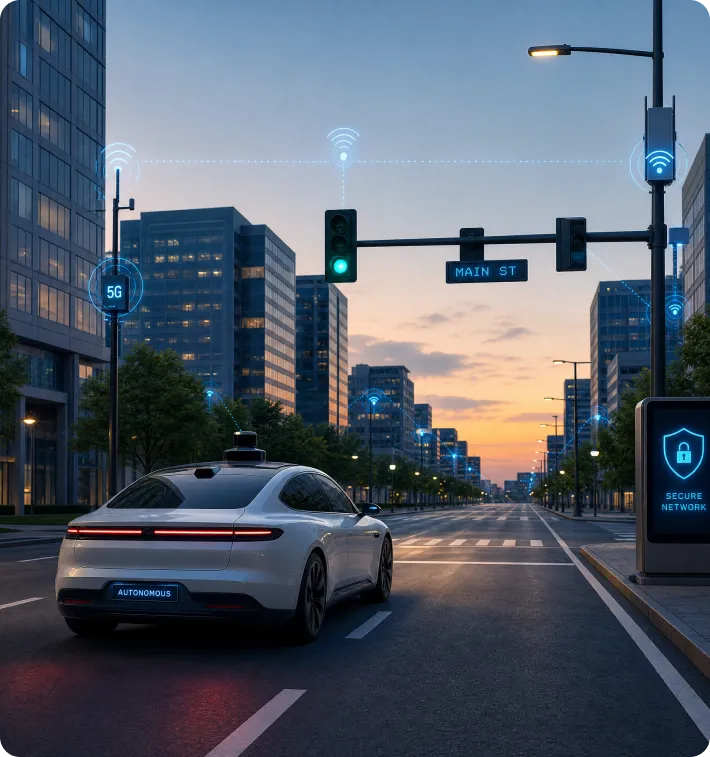 Smart mobility solution optimizing connected urban transportation